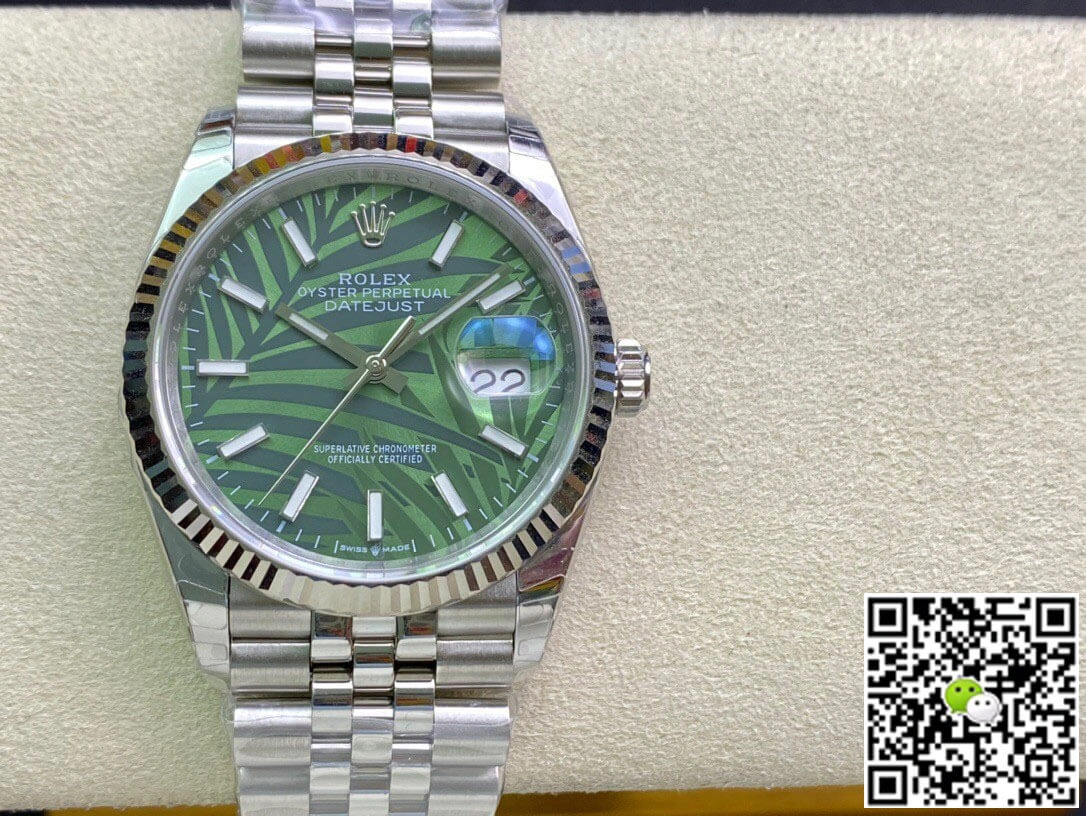 Rolex Datejust M126234-0047 EW Factory 1:1 Best Edition Replica Watch Silver Strap