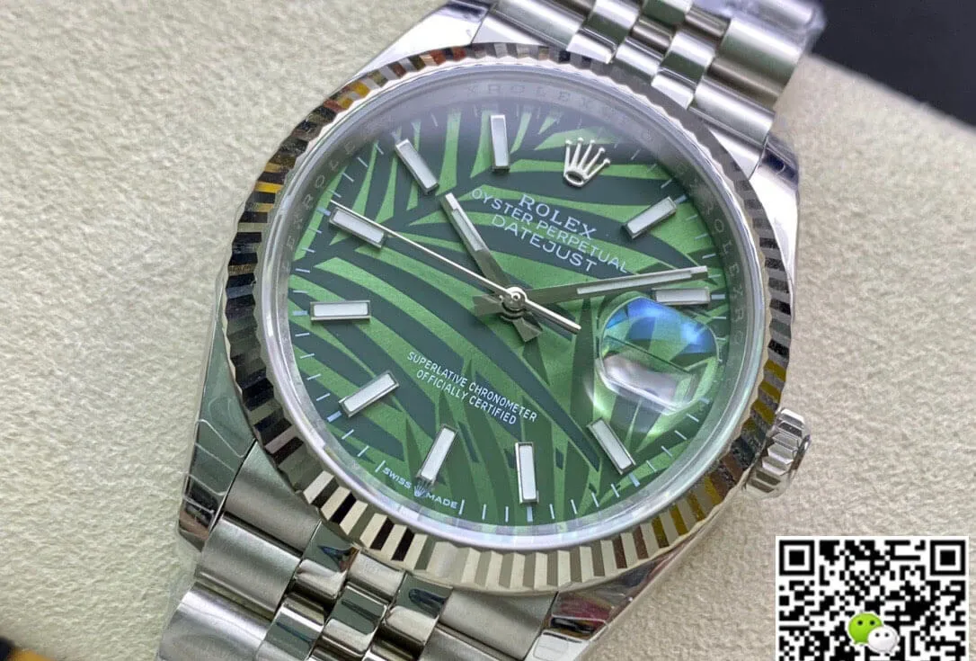 Rolex Datejust M126234-0047 EW Factory 1:1 Best Edition Replica Watch Silver Strap