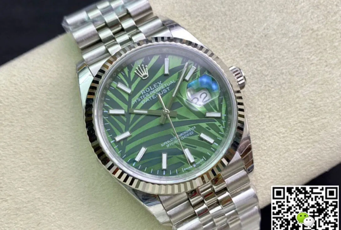 Rolex Datejust M126234-0047 EW Factory 1:1 Best Edition Replica Watch Silver Strap