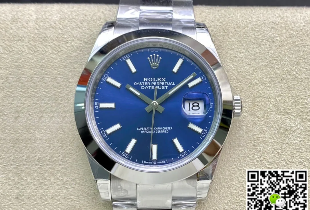 Rolex Datejust M126300-0001 VS Factory 1:1 Best Edition Replica Watch Silver Strap