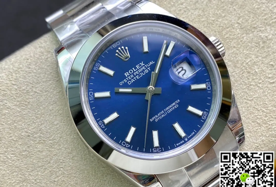 Rolex Datejust M126300-0001 VS Factory 1:1 Best Edition Replica Watch Silver Strap