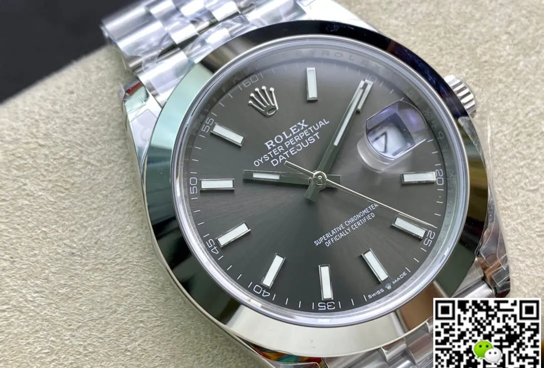Rolex Datejust M126300-0008 VS Factory 1:1 Best Edition Replica Watch Silver Strap