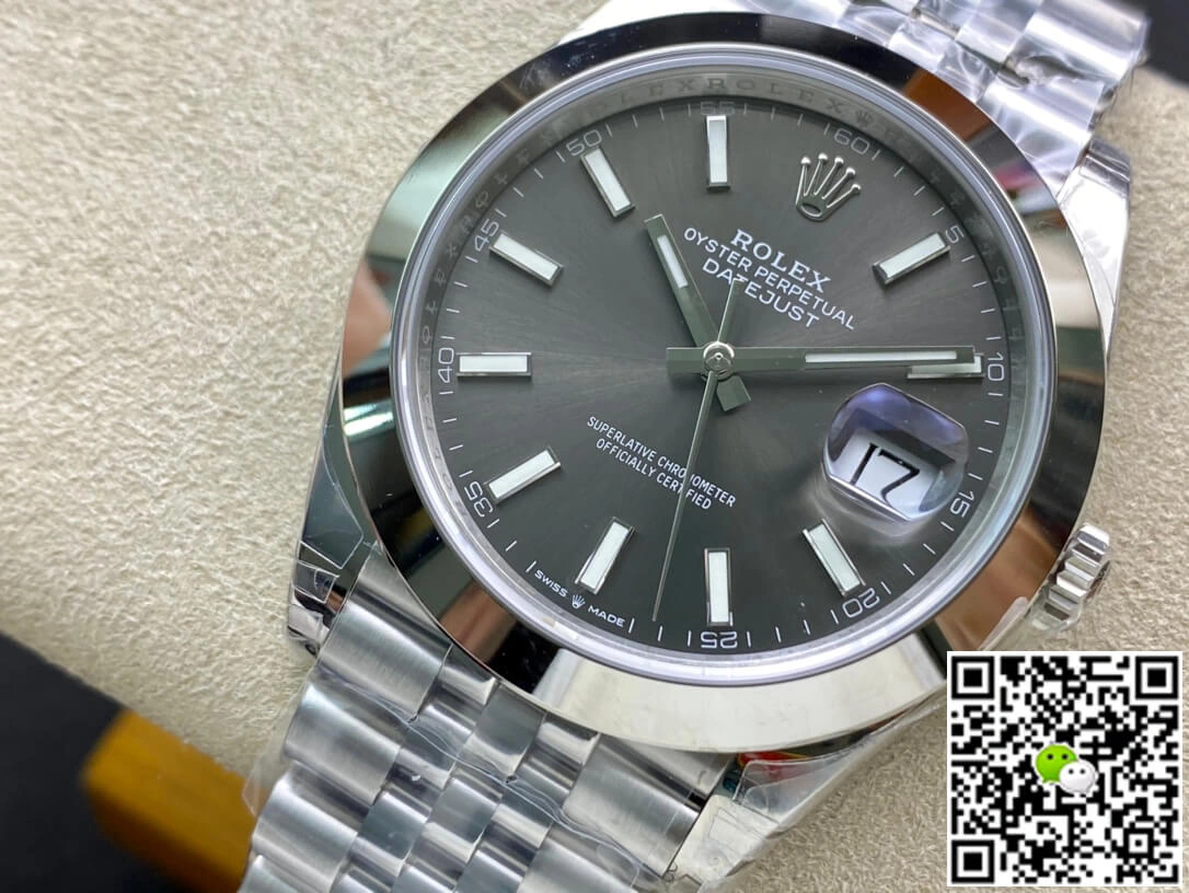Rolex Datejust M126300-0008 VS Factory 1:1 Best Edition Replica Watch Silver Strap