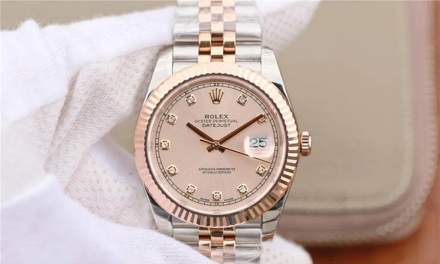 Rolex Datejust M126331-0008 EW Factory 1:1 Best Edition Replica Watch Diamond Dial