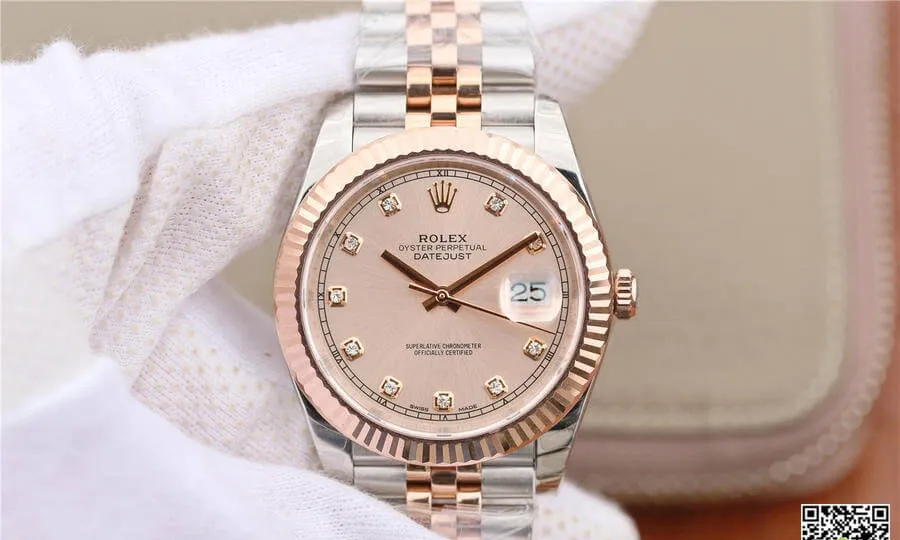 Rolex Datejust M126331-0008 EW Factory 1:1 Best Edition Replica Watch Diamond Dial