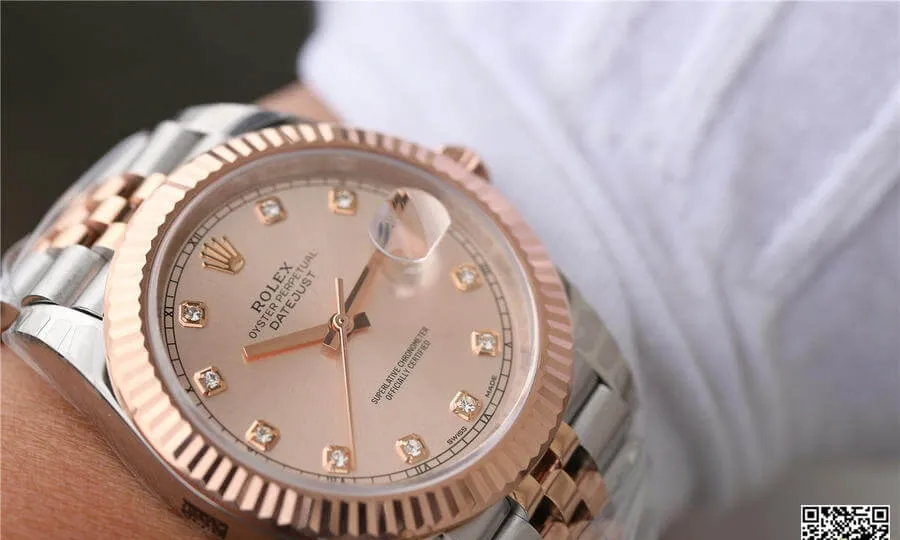 Rolex Datejust M126331-0008 EW Factory 1:1 Best Edition Replica Watch Diamond Dial