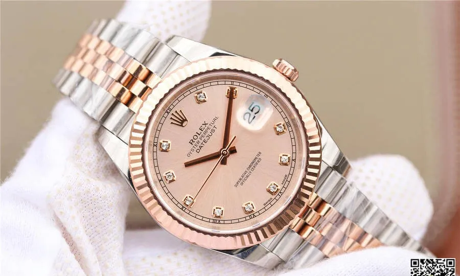 Rolex Datejust M126331-0008 EW Factory 1:1 Best Edition Replica Watch Diamond Dial
