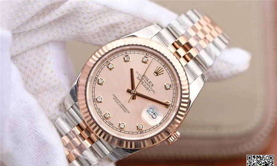 Rolex Datejust M126331-0008 EW Factory 1:1 Best Edition Replica Watch Diamond Dial