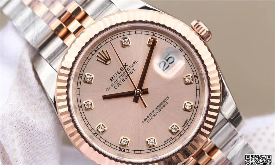 Rolex Datejust M126331-0008 EW Factory 1:1 Best Edition Replica Watch Diamond Dial