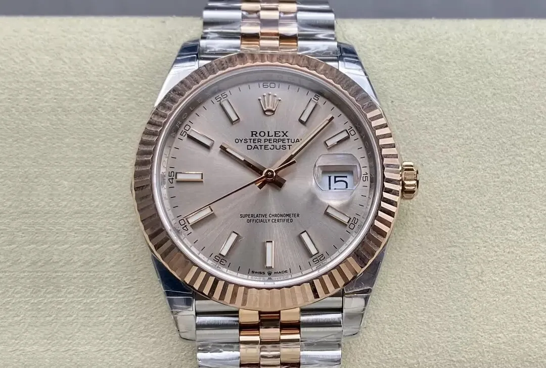 Rolex Datejust M126331-0010 VS Factory 1:1 Best Edition Replica Watch Silver Strap