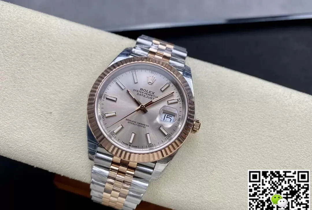 Rolex Datejust M126331-0010 VS Factory 1:1 Best Edition Replica Watch Silver Strap