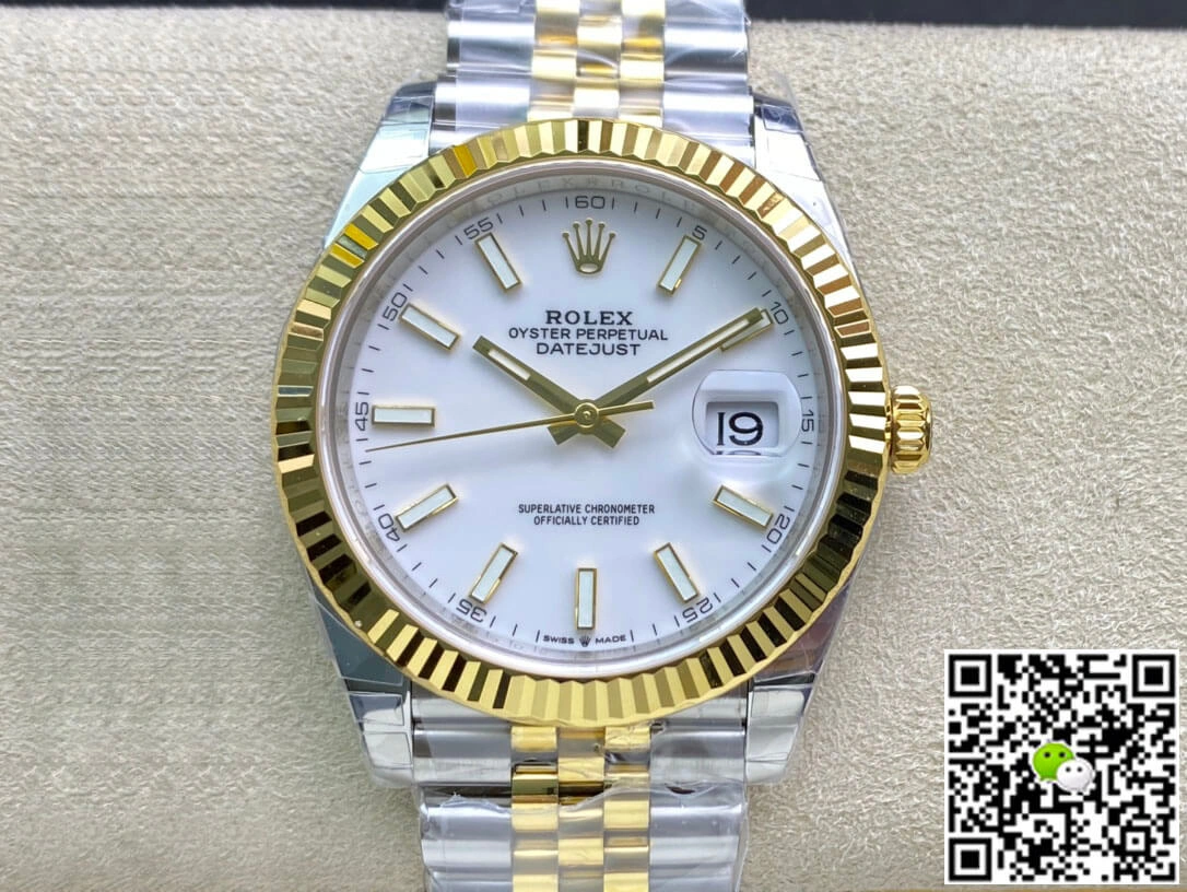 Rolex Datejust M126333-0016 VS Factory 1:1 Best Edition Replica Watch Silver Strap