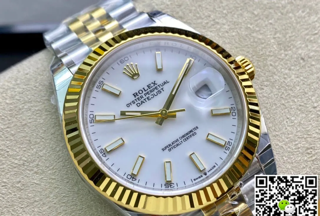 Rolex Datejust M126333-0016 VS Factory 1:1 Best Edition Replica Watch Silver Strap