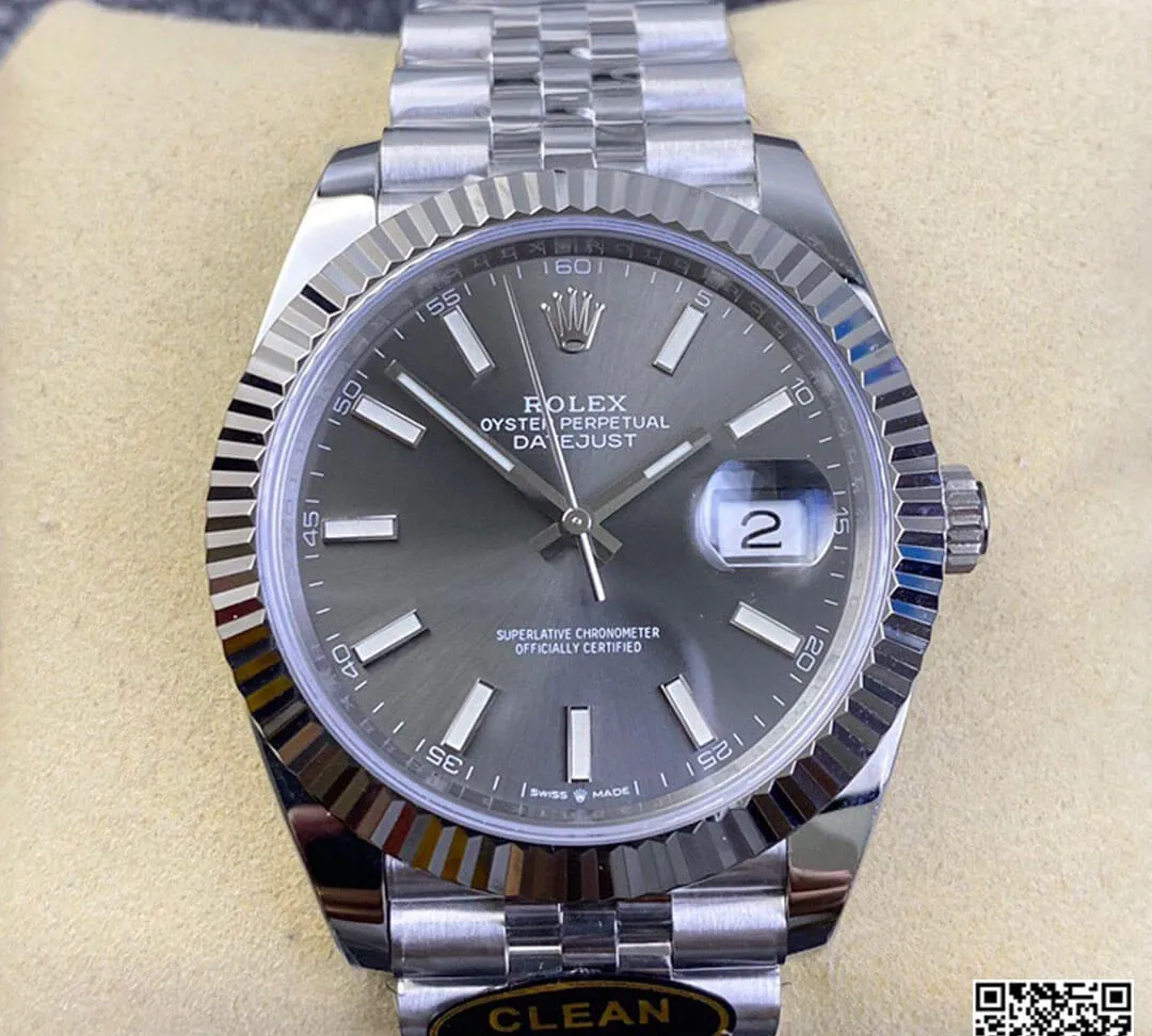 Rolex Datejust M126334-0014 Clean Factory 1:1 Best Edition Replica Watch Gray Dial