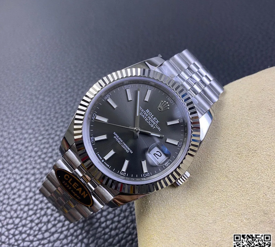 Rolex Datejust M126334-0014 Clean Factory 1:1 Best Edition Replica Watch Gray Dial