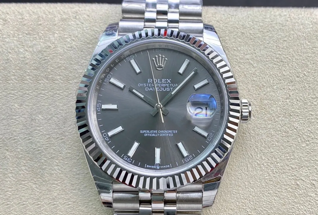 Rolex Datejust M126334-0014 EW Factory 1:1 Best Edition Replica Watch Silver Strap