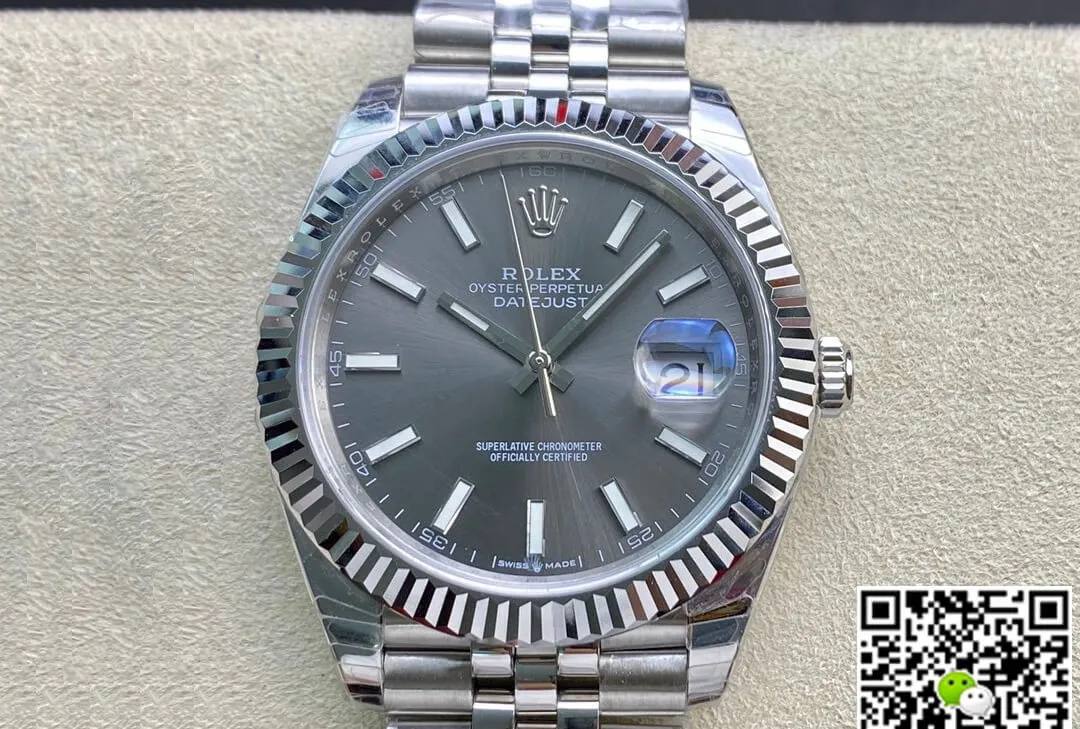 Rolex Datejust M126334-0014 EW Factory 1:1 Best Edition Replica Watch Silver Strap