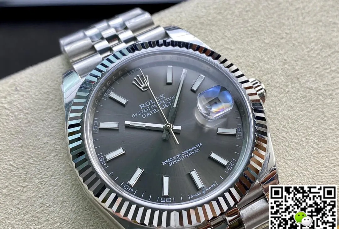 Rolex Datejust M126334-0014 EW Factory 1:1 Best Edition Replica Watch Silver Strap