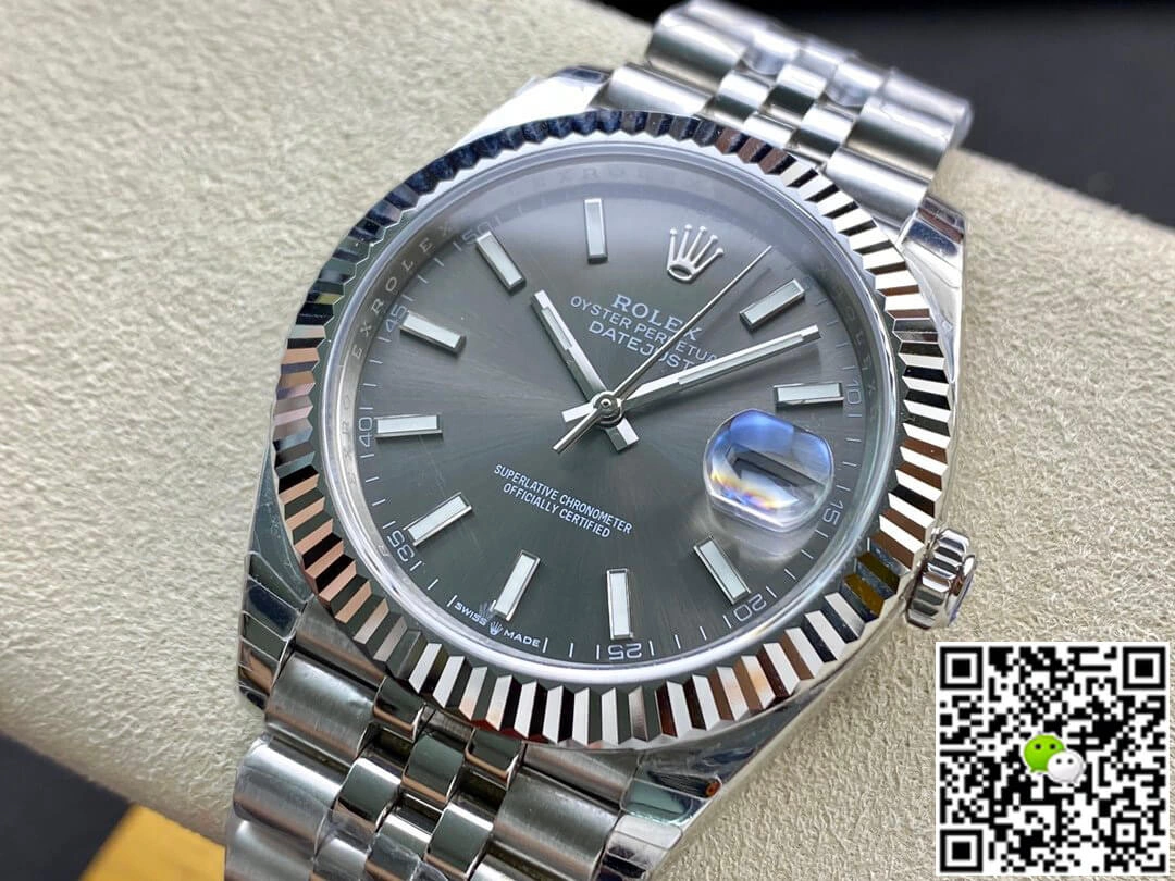Rolex Datejust M126334-0014 EW Factory 1:1 Best Edition Replica Watch Silver Strap