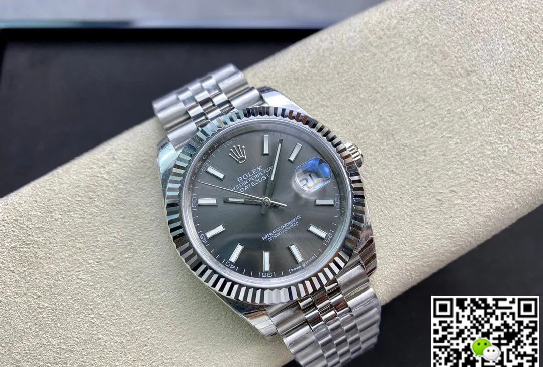 Rolex Datejust M126334-0014 EW Factory 1:1 Best Edition Replica Watch Silver Strap