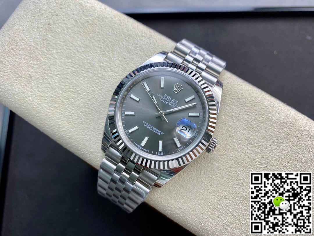 Rolex Datejust M126334-0014 EW Factory 1:1 Best Edition Replica Watch Silver Strap