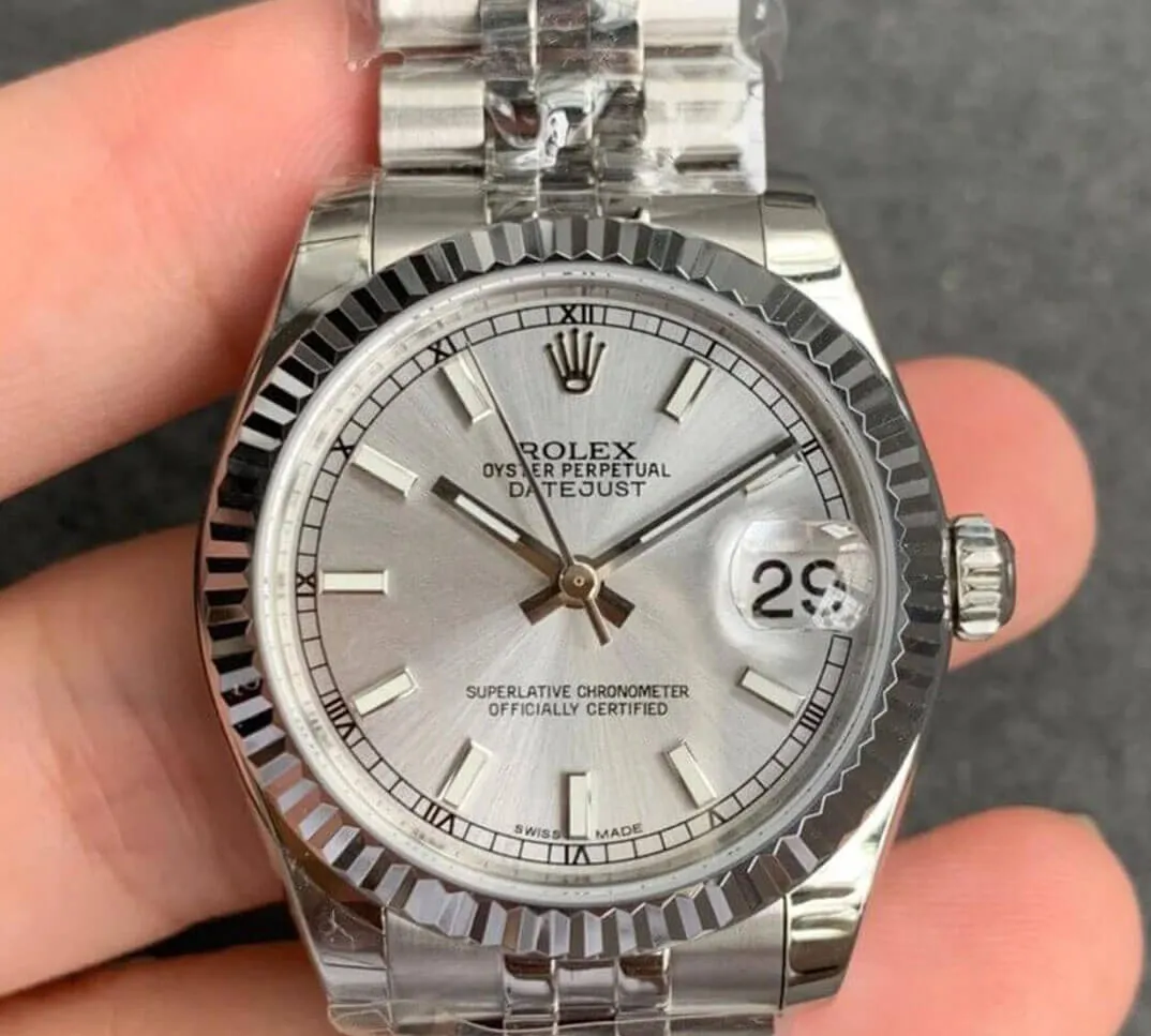 Rolex Datejust M278274-0012 GS Factory 1:1 Best Edition Replica Watch Silver Strap