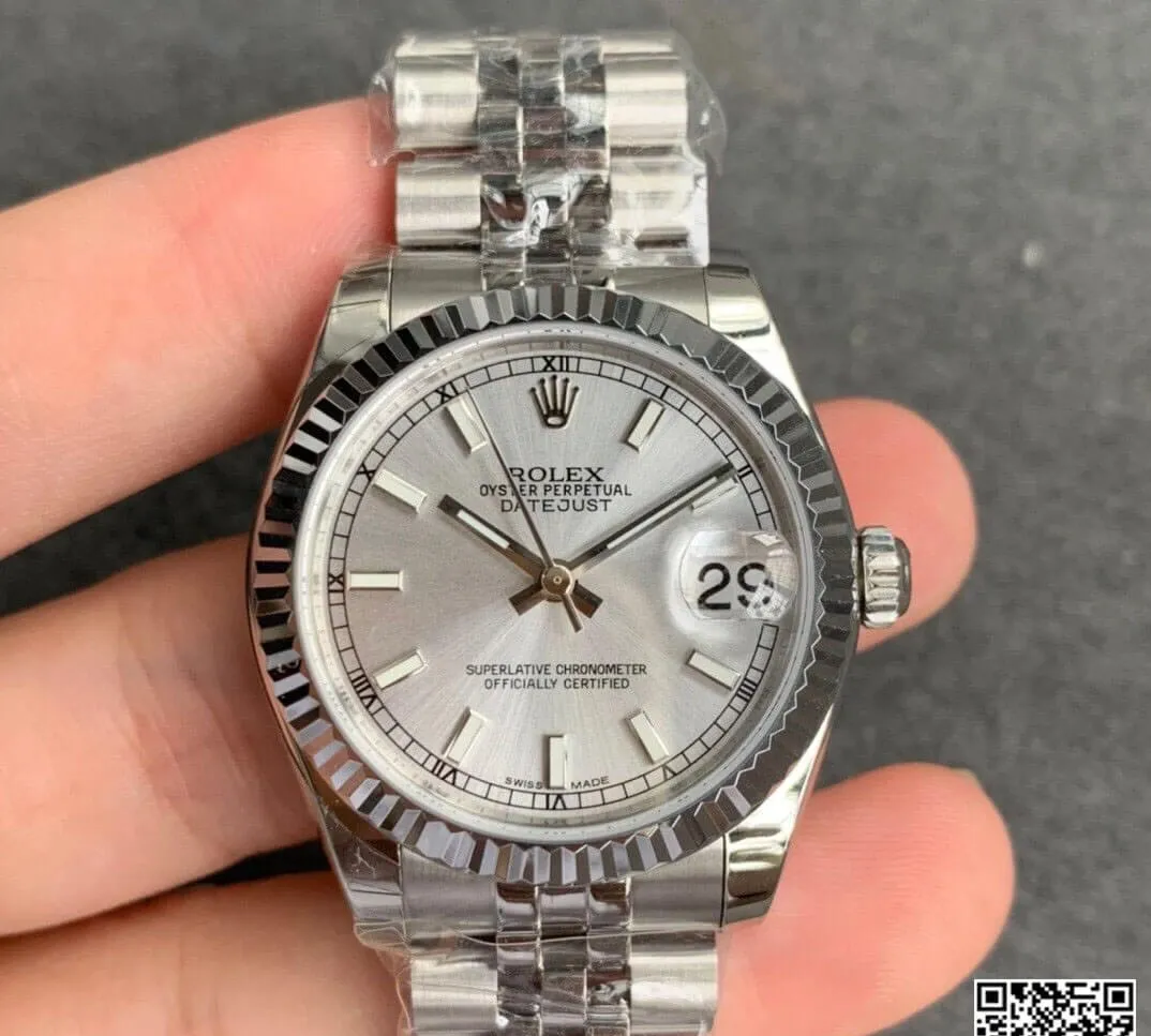 Rolex Datejust M278274-0012 GS Factory 1:1 Best Edition Replica Watch Silver Strap