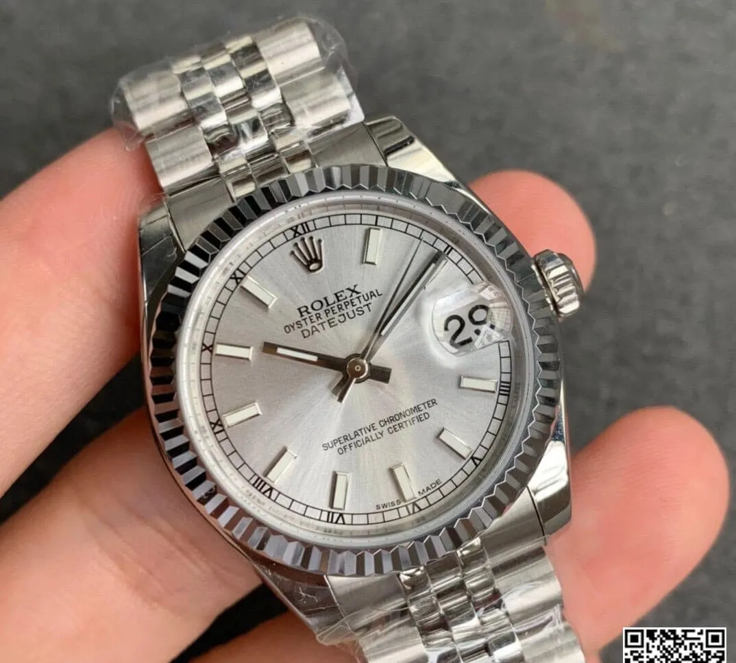 Rolex Datejust M278274-0012 GS Factory 1:1 Best Edition Replica Watch Silver Strap