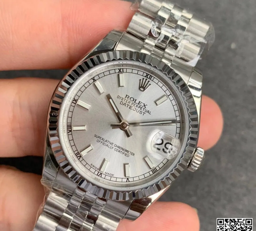 Rolex Datejust M278274-0012 GS Factory 1:1 Best Edition Replica Watch Silver Strap