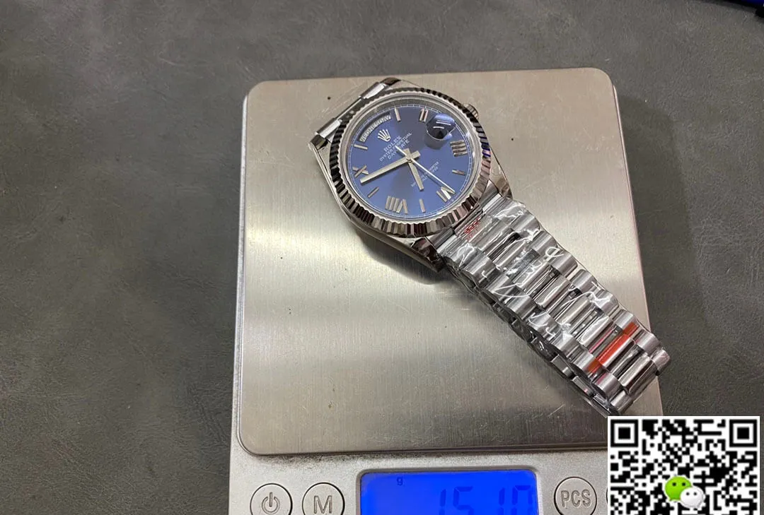 Rolex Day Date M228236-0007 GM Factory 1:1 Best Edition Replica Watch V2 Blue Dial