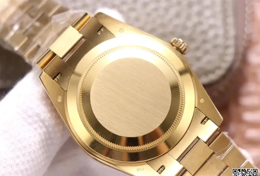 Rolex Day Date M228348RBR-0008 EW Factory 1:1 Best Edition Replica Watch Gold Dial
