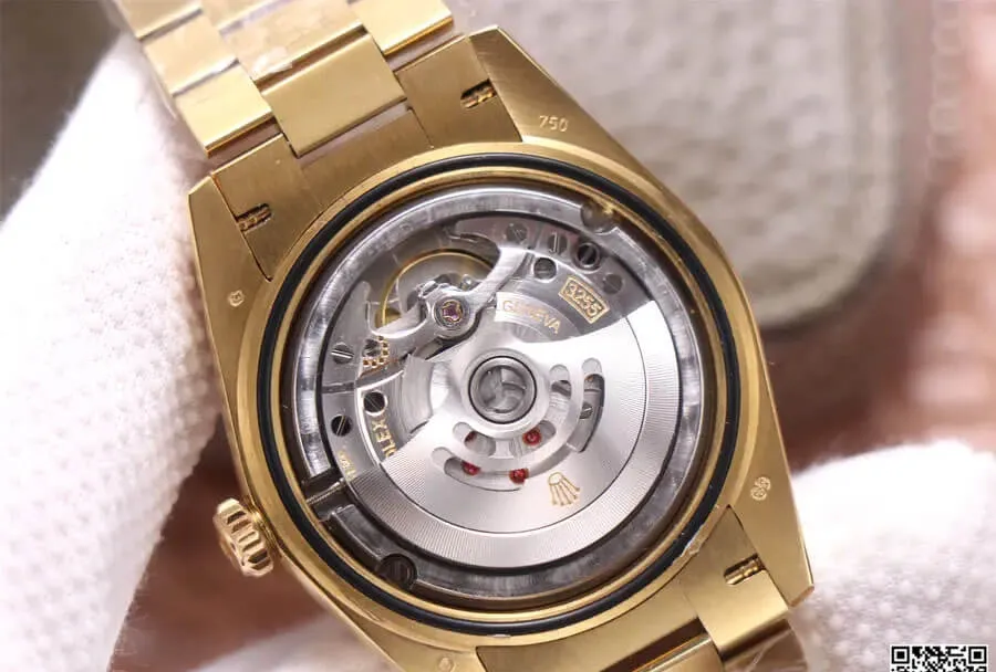 Rolex Day Date M228348RBR-0008 EW Factory 1:1 Best Edition Replica Watch Gold Dial