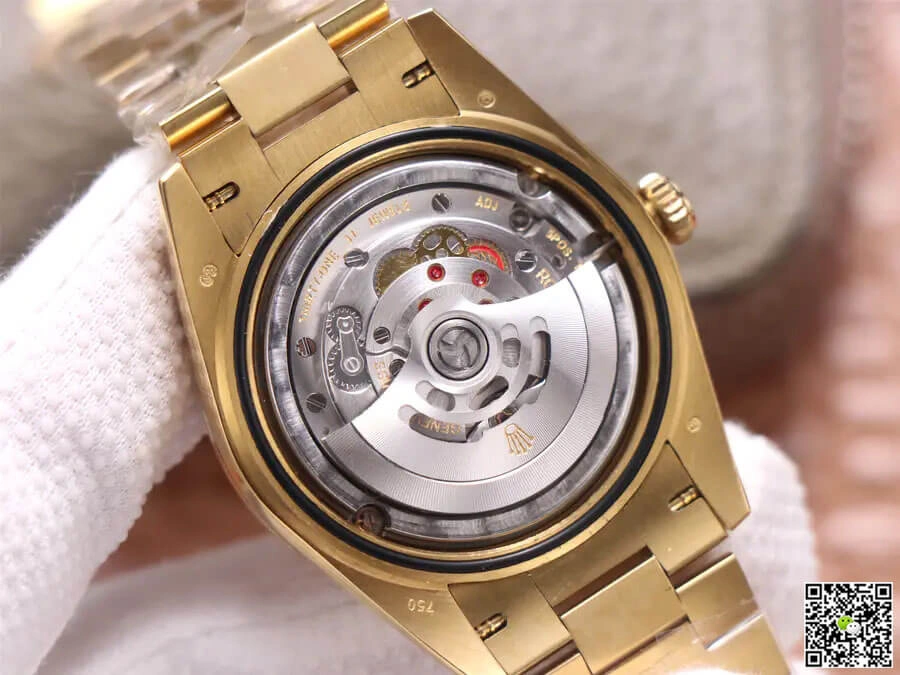 Rolex Day Date M228348RBR-0008 EW Factory 1:1 Best Edition Replica Watch Gold Dial