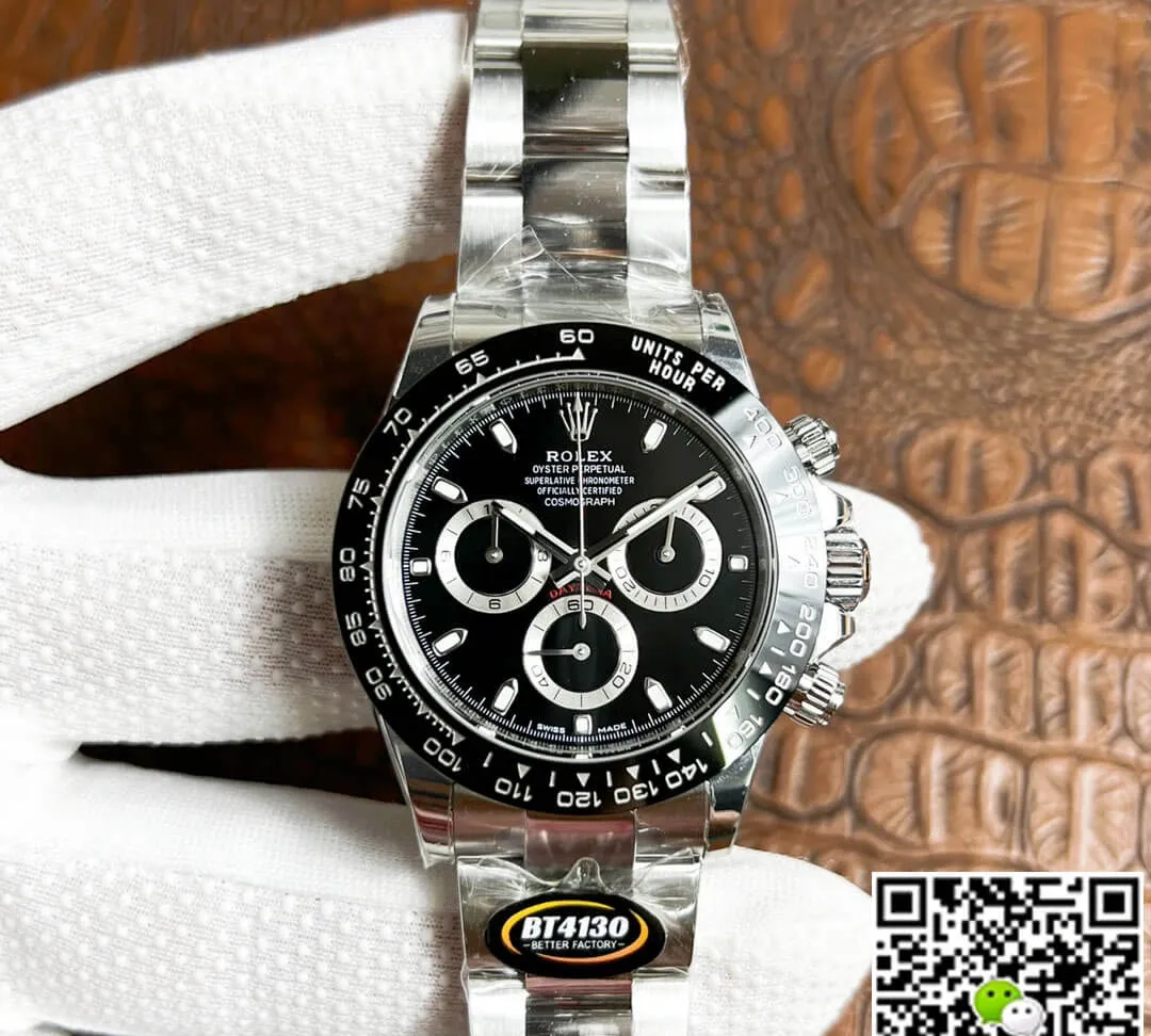 Rolex Daytona M116500LN-0002 BT Factory 1:1 Best Edition Replica Watch Black Bezel