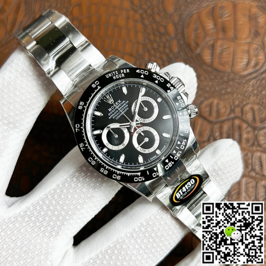 Rolex Daytona M116500LN-0002 BT Factory 1:1 Best Edition Replica Watch Black Bezel