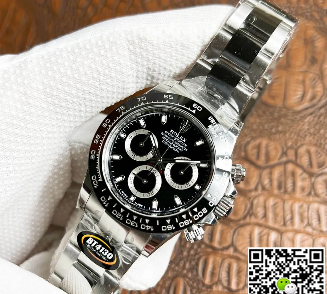 Rolex Daytona M116500LN-0002 BT Factory 1:1 Best Edition Replica Watch Black Bezel