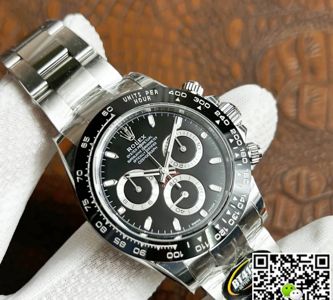 Rolex Daytona M116500LN-0002 BT Factory 1:1 Best Edition Replica Watch Black Bezel