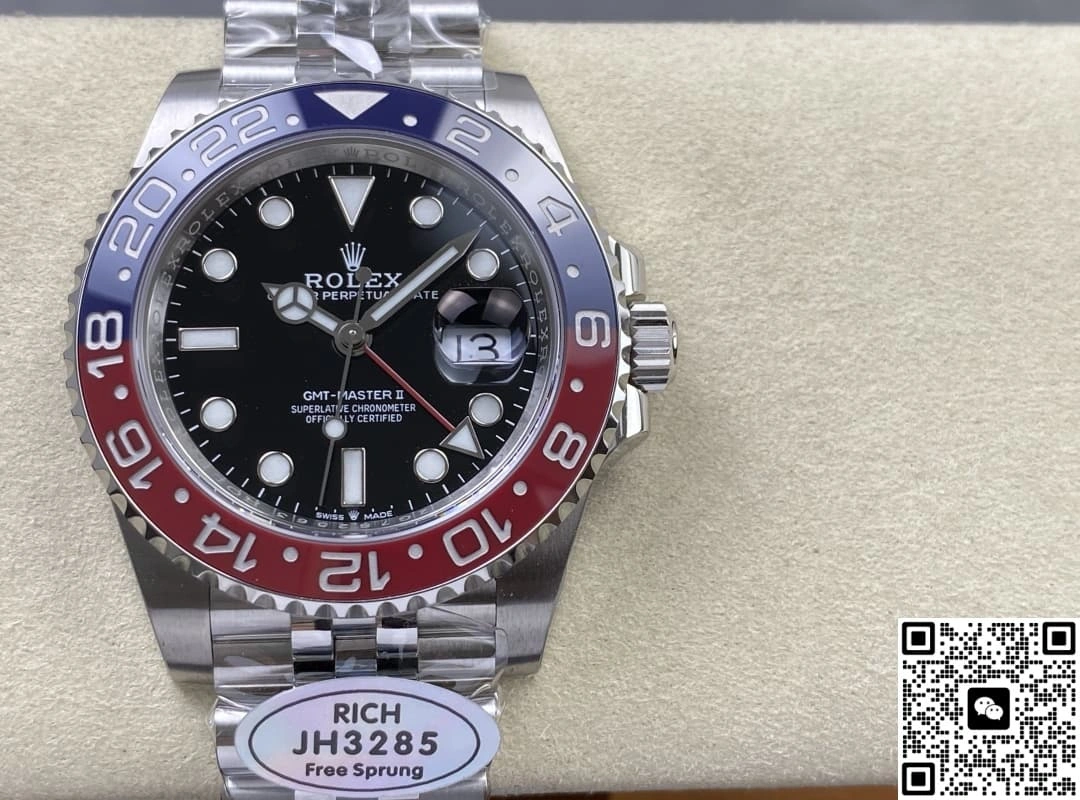 RICH Factory Rolex GMT Master II m126710blro-0001 Large Calendar 1:1 Best Edition Replica Watch