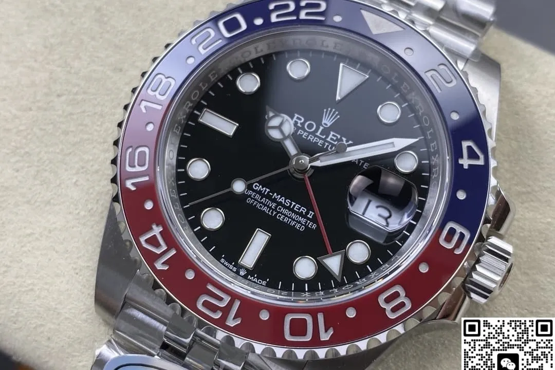 RICH Factory Rolex GMT Master II m126710blro-0001 Large Calendar 1:1 Best Edition Replica Watch