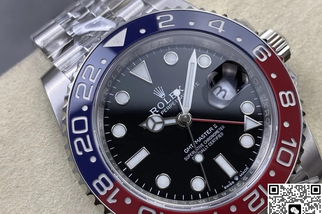RICH Factory Rolex GMT Master II m126710blro-0001 Large Calendar 1:1 Best Edition Replica Watch