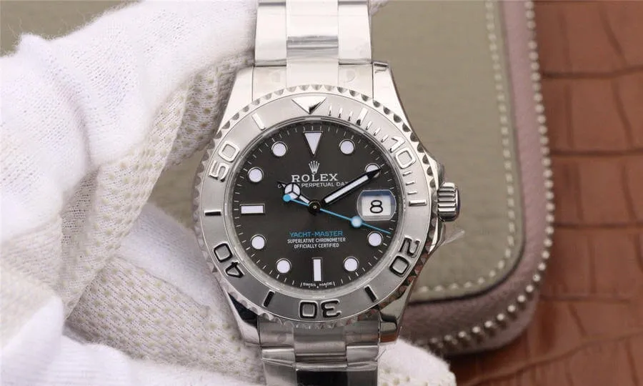 Rolex Yacht Master 268622-0002 AR Factory 1:1 Best Edition Replica Watch Grey Dial