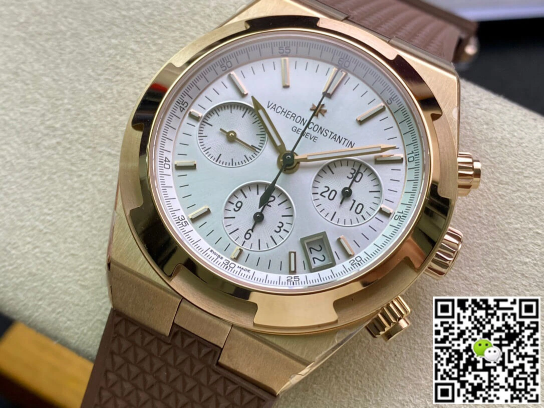 Vacheron Constantin Overseas 5500V 8F Factory 1:1 Best Edition Replica Watch White Dial