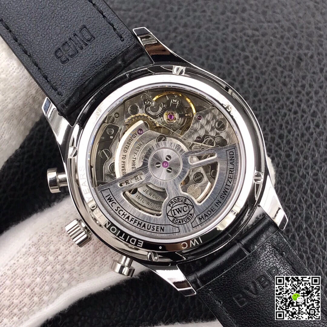 IWC Portugieser Chronograph IW371616 YL Factory 1:1 Best Edition Replica Watch Stainless Steel Bezel