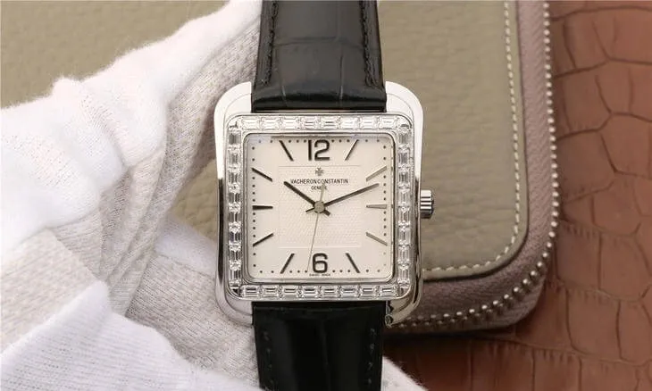 Vacheron Constantin Historiques 86300 GS Factory 1:1 Best Edition Replica Watch Black Strap