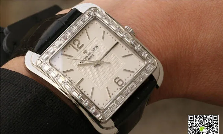 Vacheron Constantin Historiques 86300 GS Factory 1:1 Best Edition Replica Watch Black Strap