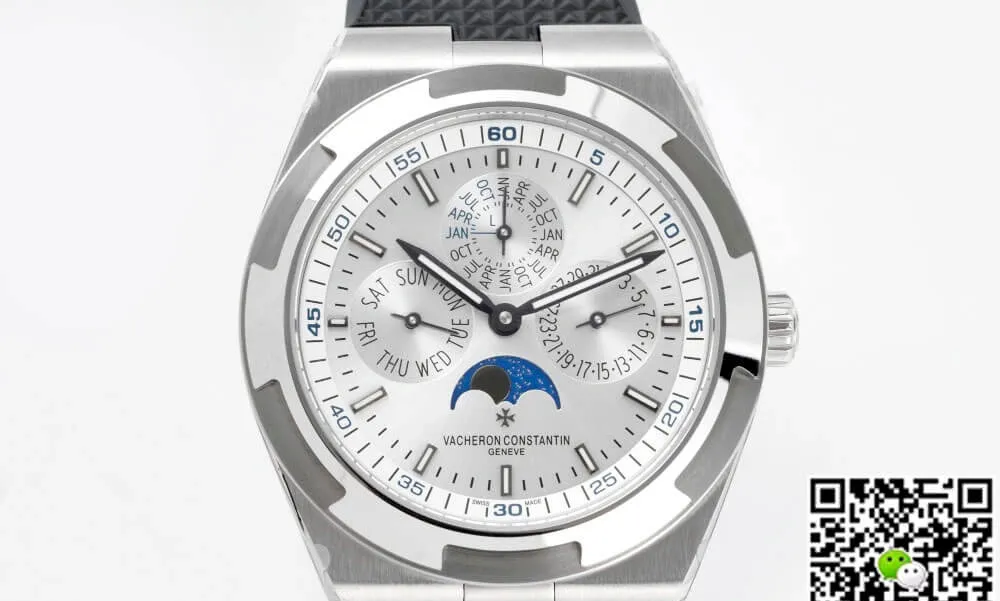 Vacheron Constantin Overseas 4300V 8F Factory 1:1 Best Edition Replica Watch V2 Black Strap