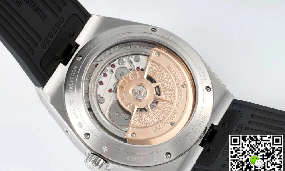 Vacheron Constantin Overseas 4300V 8F Factory 1:1 Best Edition Replica Watch V2 Black Strap