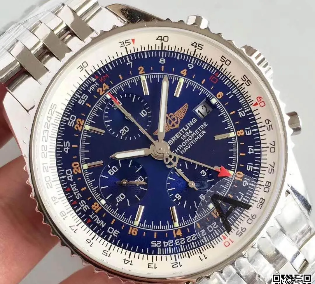 Breitling Navitimer Montbrillant Datora A21330 JF Facroty 1:1 Best Edition Replica Watch Swiss ETA7751