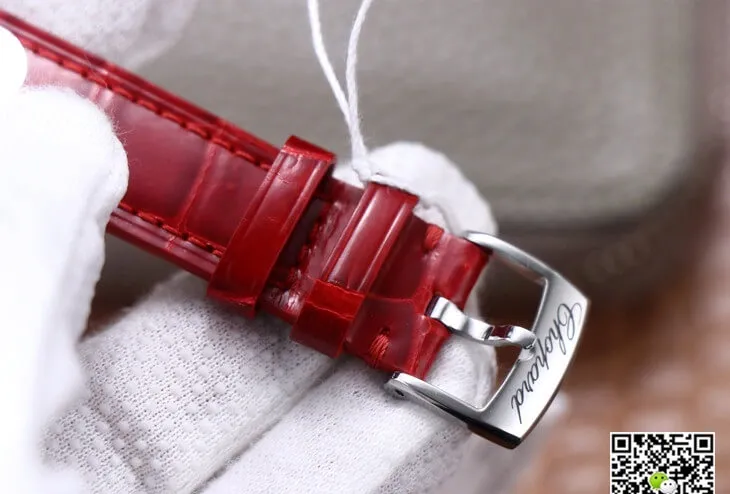 Chopard Happy Sport 278492-9001 YF Factory 1:1 Best Edition Replica Watch Red Strap