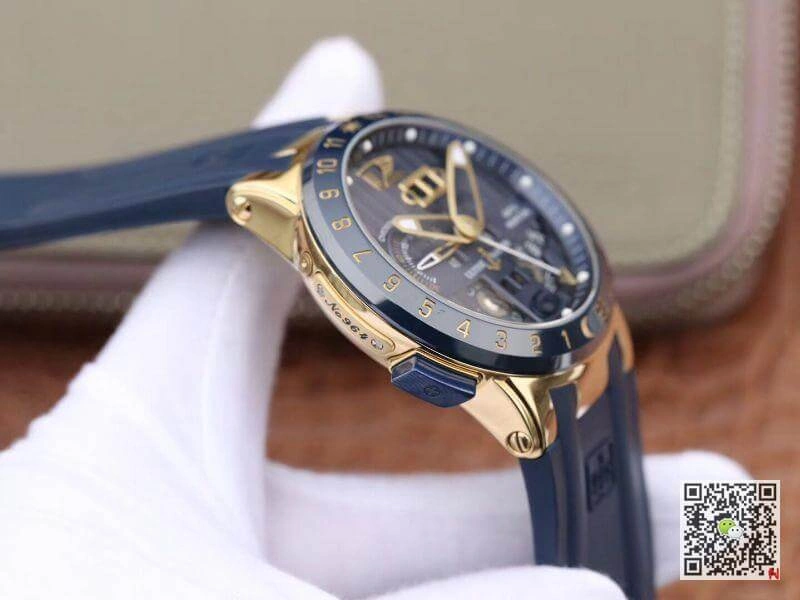 Ulysse Nardin El Toro 322-00-3 BQ All Working GMT Calendar Mechanical Watches 1:1 Best Edition Replica Watch Swiss UN-32